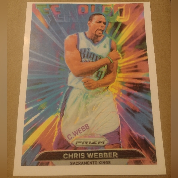 NEW!💯 CHRIS WEBBER KINGS OLD SCHOOL 8.5x11 FEARLESS ULTRA GLOSSY REPRINT POSTER - Picture 6 of 6